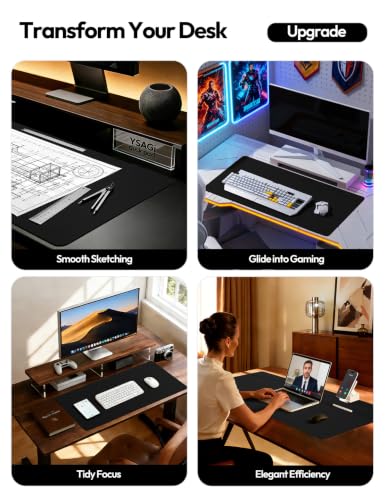 YSAGi desk protector on an office desk