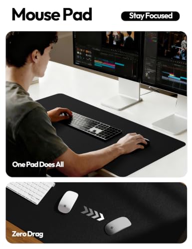 YSAGi waterproof desk pad surface detail