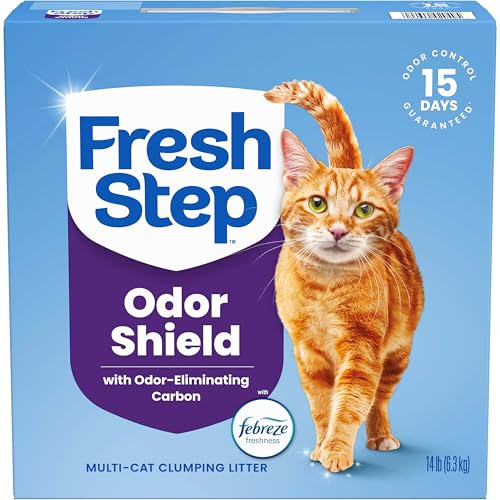 Fresh Step Odor Shield 14 lb box front