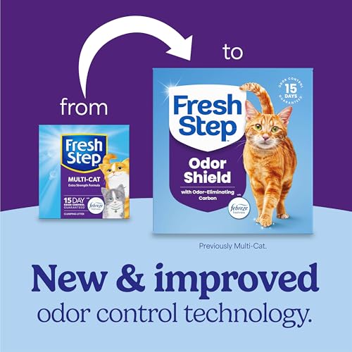 Close up of Fresh Step litter granules