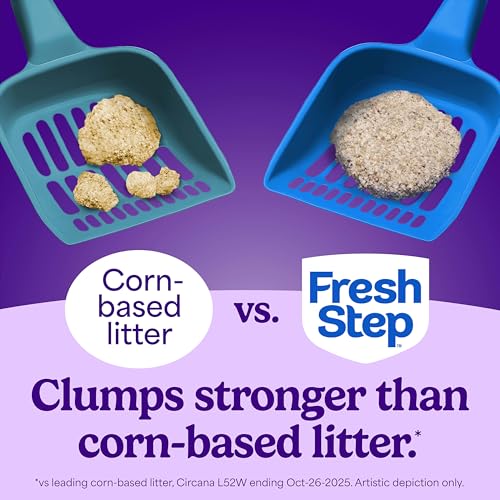 Fresh Step packaging Febreze label