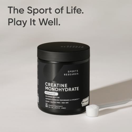Sports Research Creatine side profile