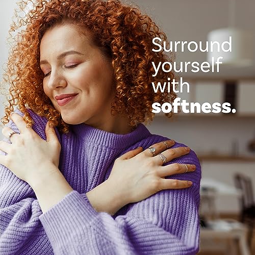 Downy CALM dryer sheets in laundry room