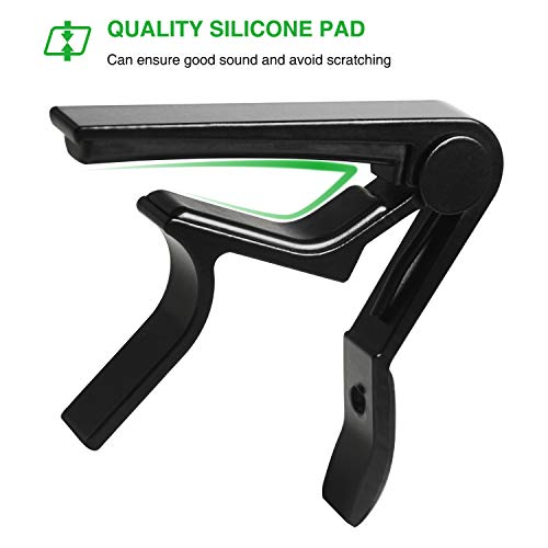 Silicone padded grip of IMUSGO capo