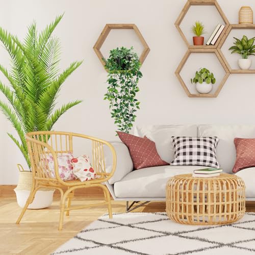 Artificial hanging plant wall decoration