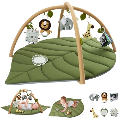 Blissful Diary Leaf Shaped Baby Play Gym overview