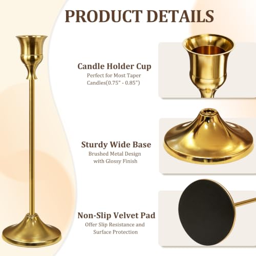 Saicefe candle holder round base detail