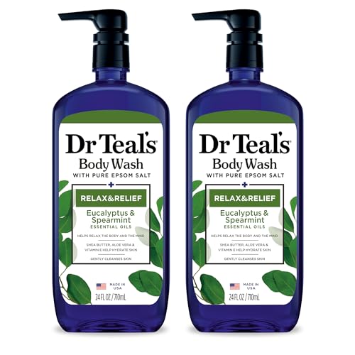 Dr Teal's Body Wash Eucalyptus & Spearmint front view