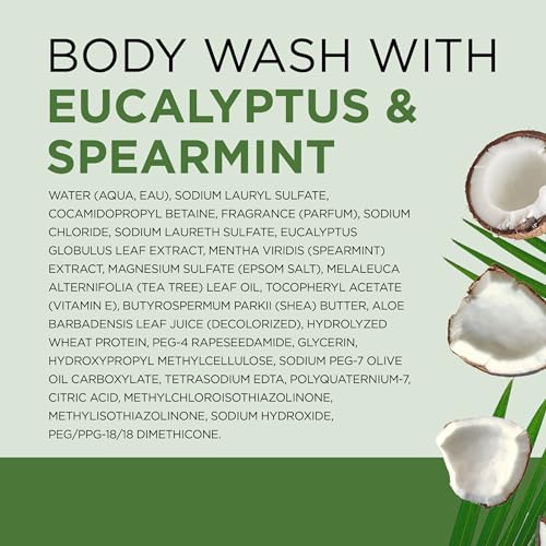 Clear formula of Dr Teal's Body Wash
