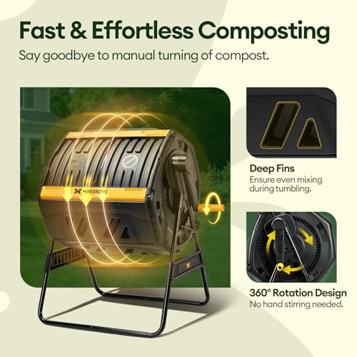 Maygrove compost bin sliding door access point