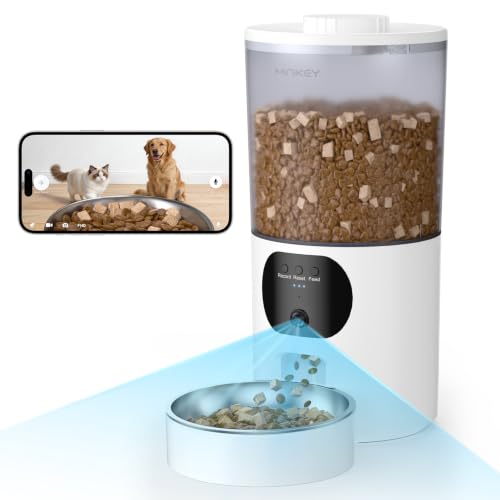 Minikey 6.5L smart feeder with camera
