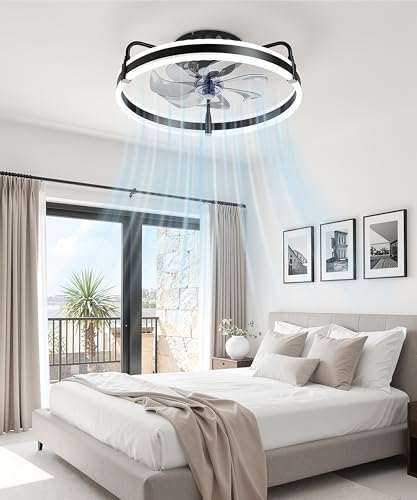 Crazypai fan mounted in bedroom