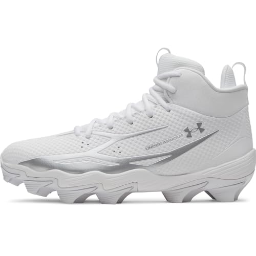 Under Armour Men's Spotlight Hammer Football Cleats white side profile
