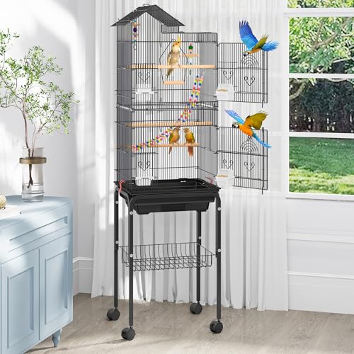 YITAHOME 62 Inch Large Bird Cage front view
