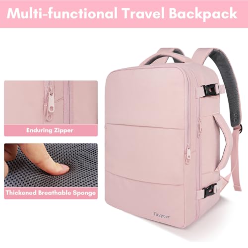 Taygeer backpack wet pocket for toiletries