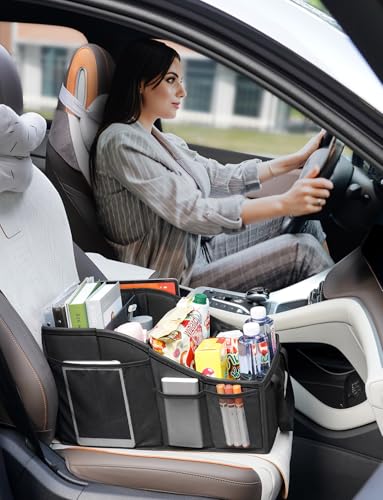 YOHOOLYO car storage unit showing four cup holders