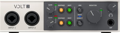 Volt 2 interface control knobs