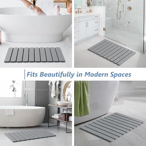 Non-slip base included with AWW stone mat