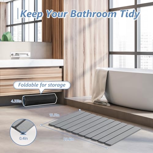 Side profile of the thin AWW foldable mat