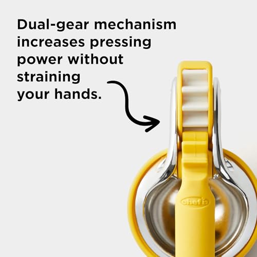 Chef'n lemon squeezer pressing chamber