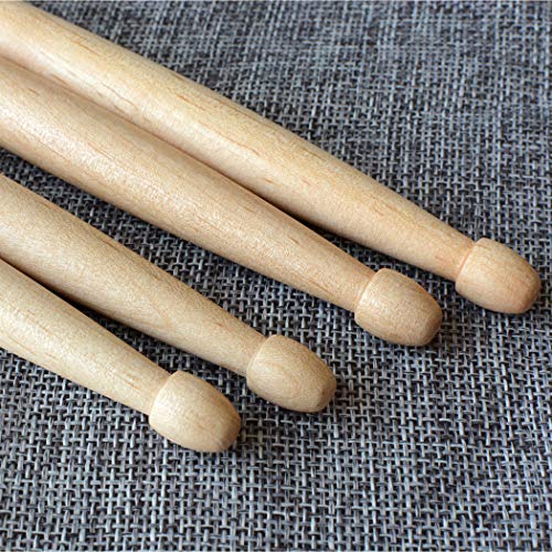 ARLX drumsticks with natural maple wood finish