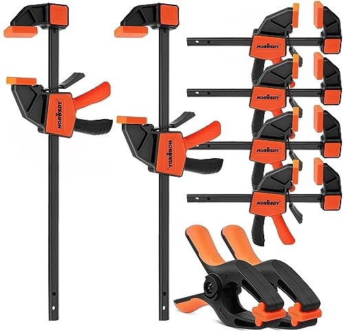 HORUSDY 8-pack woodworking clamp set