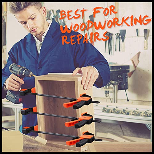 Steel bar construction on clamps