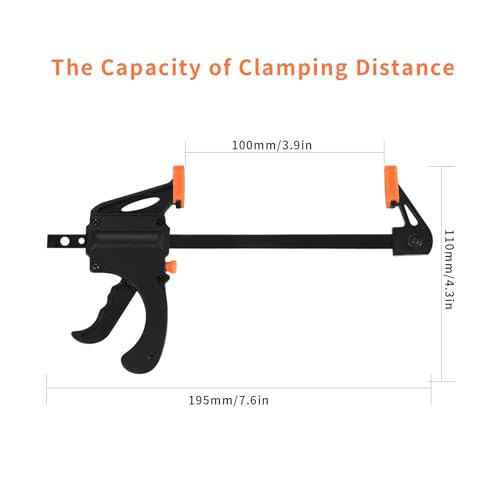 Close up of Xujinsongg trigger grip mechanism