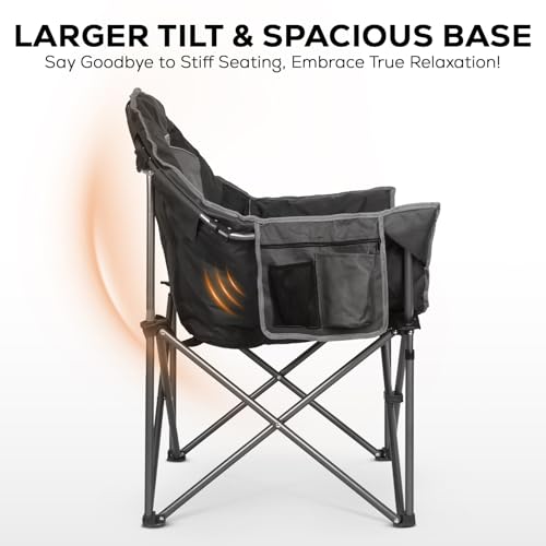 Romswi camping chair side pocket organizer