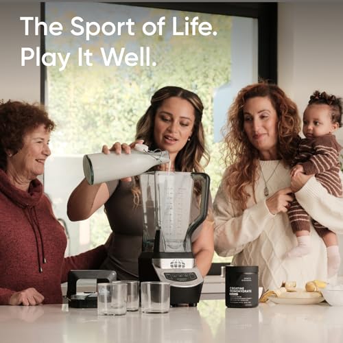 Sports Research creatine powder mixing into water