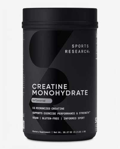 Sports Research creatine container lifestyle shot