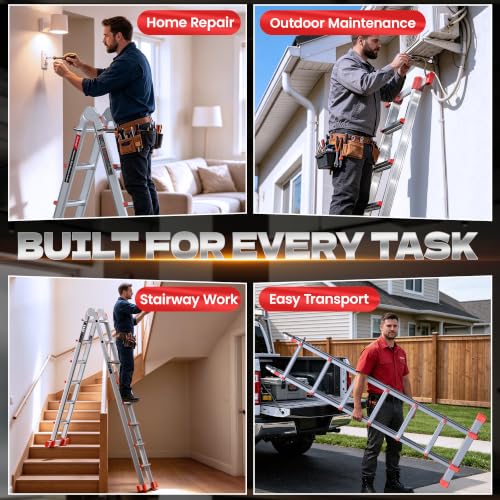 Soctone Ladder compact folding design