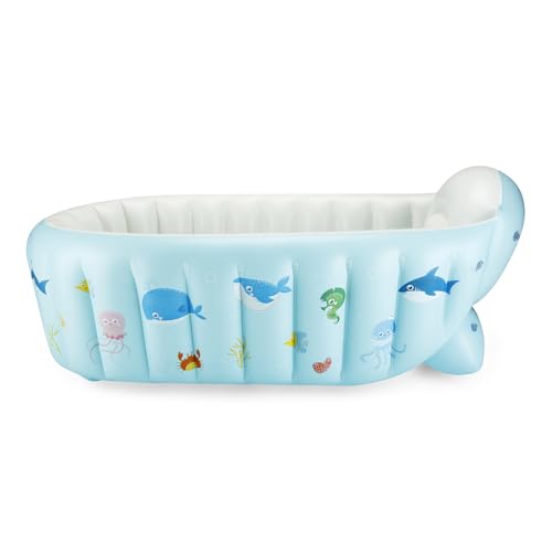 Side profile of PandaEar portable bathtub