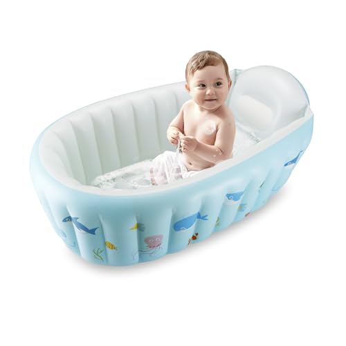 Included air pump for PandaEar bathtub