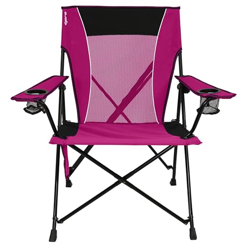 Kijaro chair storage pockets and cup holders