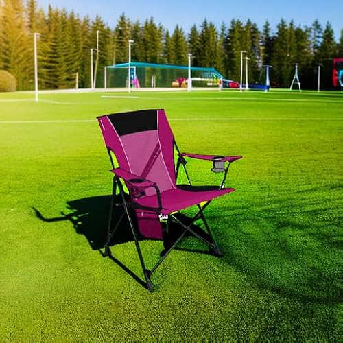 Camping chair sitting area