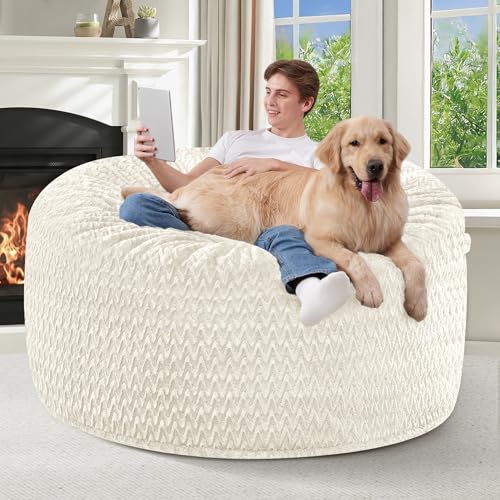 Side pocket feature on HABUTWAY bean bag