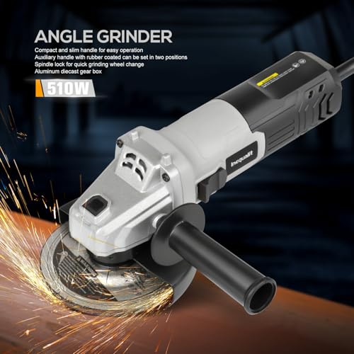 Side view of Inequalit 66235A corded grinder