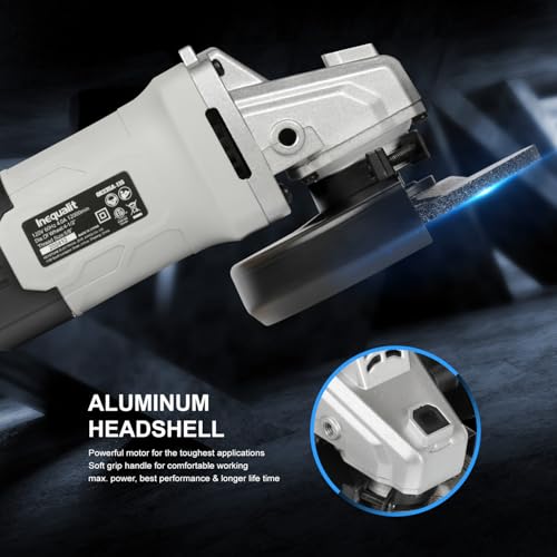 Included cutting and grinding wheels for Inequalit