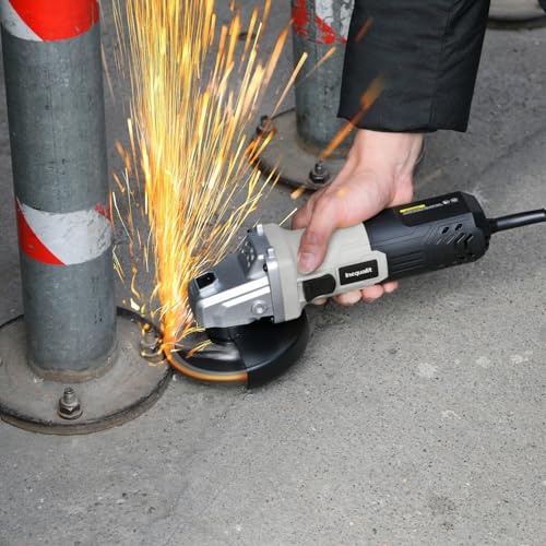Ergonomic handle grip on Inequalit power tool