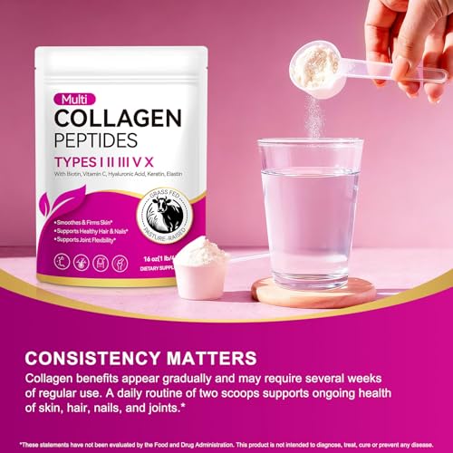 Mixing AEBEFBAW collagen into a smoothie