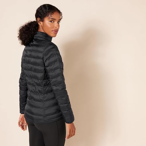 Close up of Essentials puffer jacket fabric texture