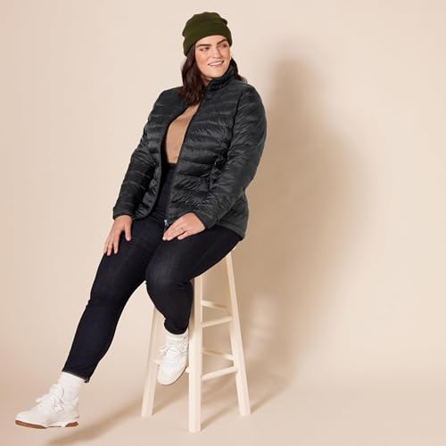 Essentials puffer jacket interior lining and labels