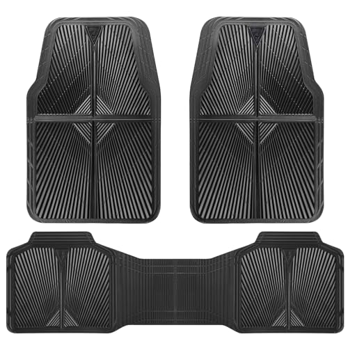 CAR PASS rubber floor mats full set