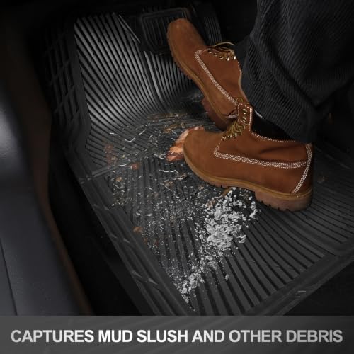 CAR PASS all-weather black mats