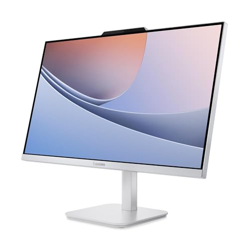 Lenovo all-in-one monitor angle view