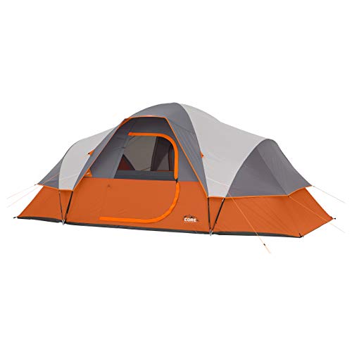 CORE 9 Person Extended Dome Tent exterior