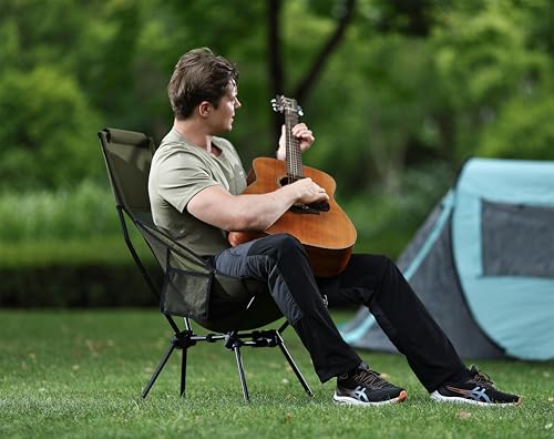 Folded MARCHWAY camping chair in carry bag