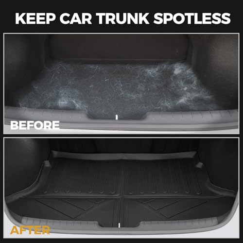 TPE textured surface detail on floor mats