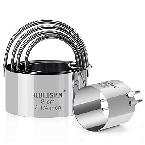 HULISEN Biscuit Cutter Set 5-Pc stainless steel